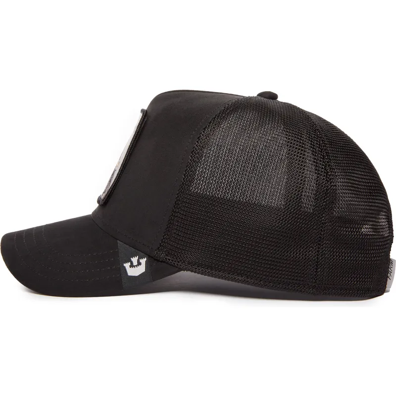 epci-curbata-negru-snapback-fly-the-suede-bat-blacked-out-the-farm-de-goorin-bros