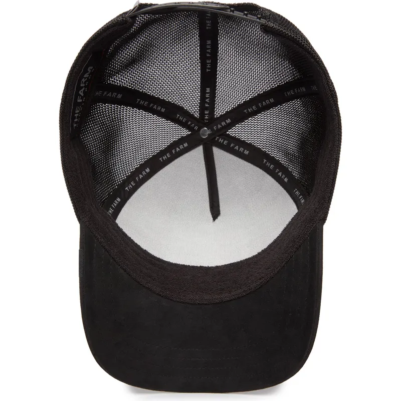 epci-curbata-negru-snapback-fly-the-suede-bat-blacked-out-the-farm-de-goorin-bros