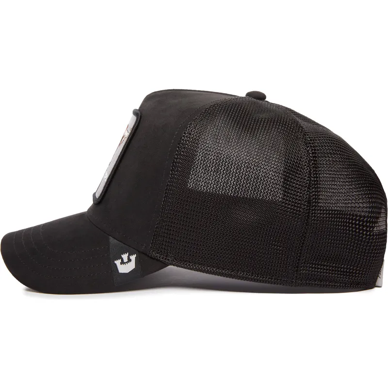 epci-curbata-negru-snapback-the-suede-bull-blacked-out-the-farm-de-goorin-bros epci-curbata-negru-snapback-the-suede-bull-blacked-out-the-farm-de-goorin-bros