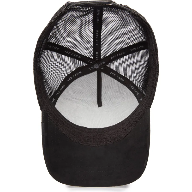 epci-curbata-negru-snapback-the-suede-bull-blacked-out-the-farm-de-goorin-bros epci-curbata-negru-snapback-the-suede-bull-blacked-out-the-farm-de-goorin-bros