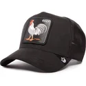 epci-curbata-negru-snapback-cock-the-suede-rooster-blacked-out-the-farm-de-goorin-bros