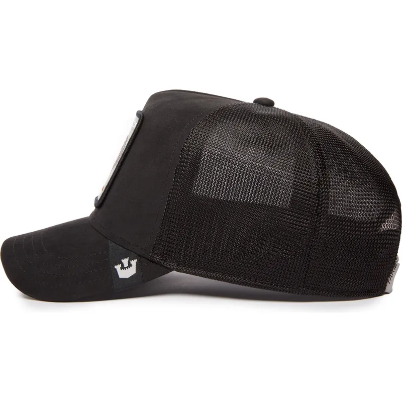 epci-curbata-negru-snapback-cock-the-suede-rooster-blacked-out-the-farm-de-goorin-bros