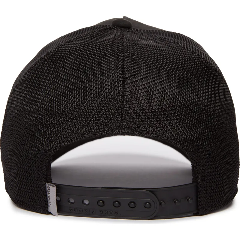 epci-curbata-negru-snapback-cock-the-suede-rooster-blacked-out-the-farm-de-goorin-bros