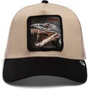 epci-curbata-bej-snapback-the-vicious-snake-eco-brutalism-the-farm-de-goorin-bros