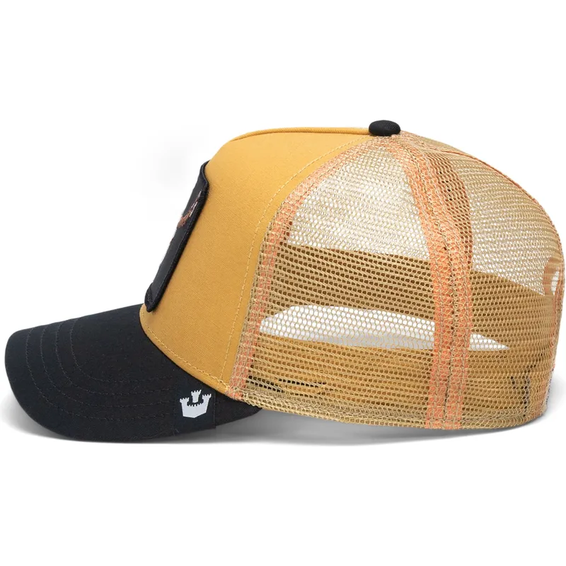 epci-curbata-galben-snapback-the-dead-skull-eco-brutalism-the-farm-de-goorin-bros