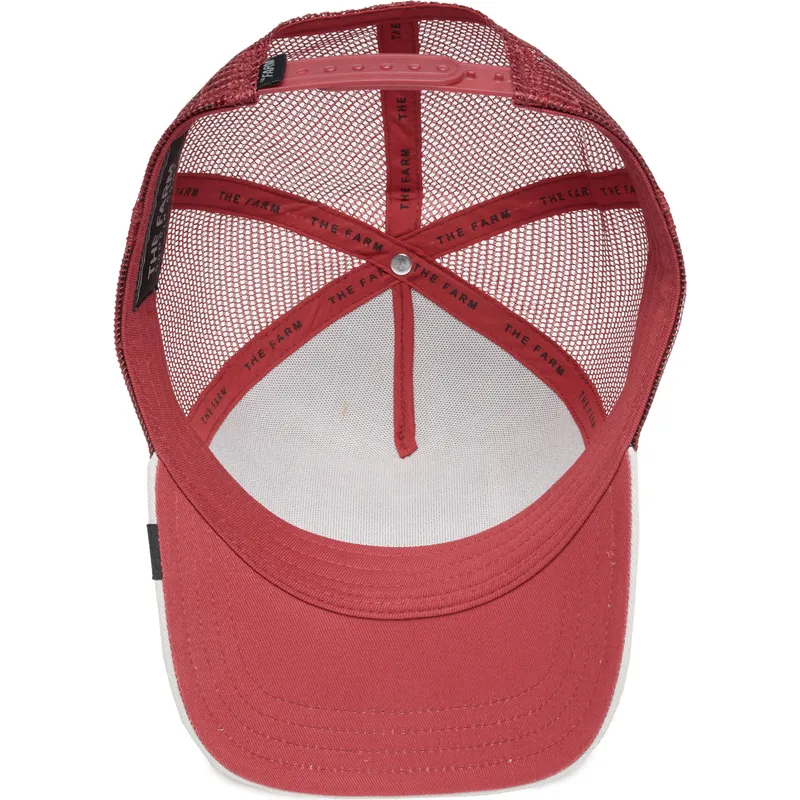 trucker-cap-rot-und-grau-panther-the-panther-big-cats-the-farm-von-goorin-bros