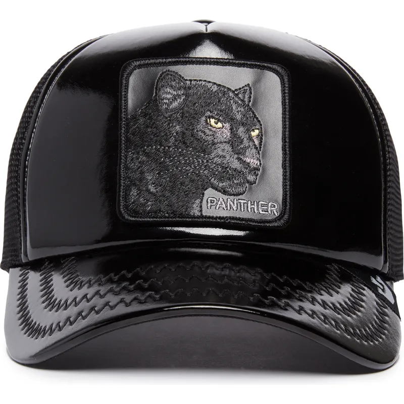 epci-curbata-negru-snapback-obsidian-panther-puff-patent-the-farm-de-goorin-bros