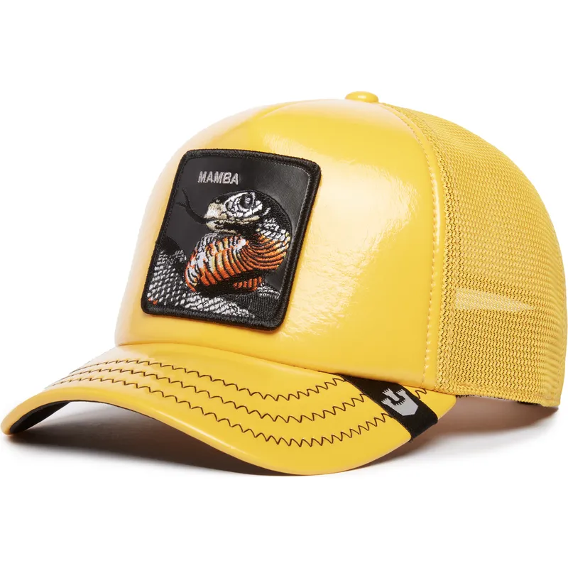 epci-curbata-galben-snapback-mamba-mentality-puff-patent-the-farm-de-goorin-bros