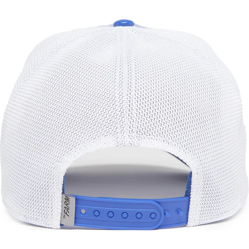 goorin-bros-the-farm-blaue-und-weisse-trucker-kappe-stallion-horsepower-puff-patent-pferd