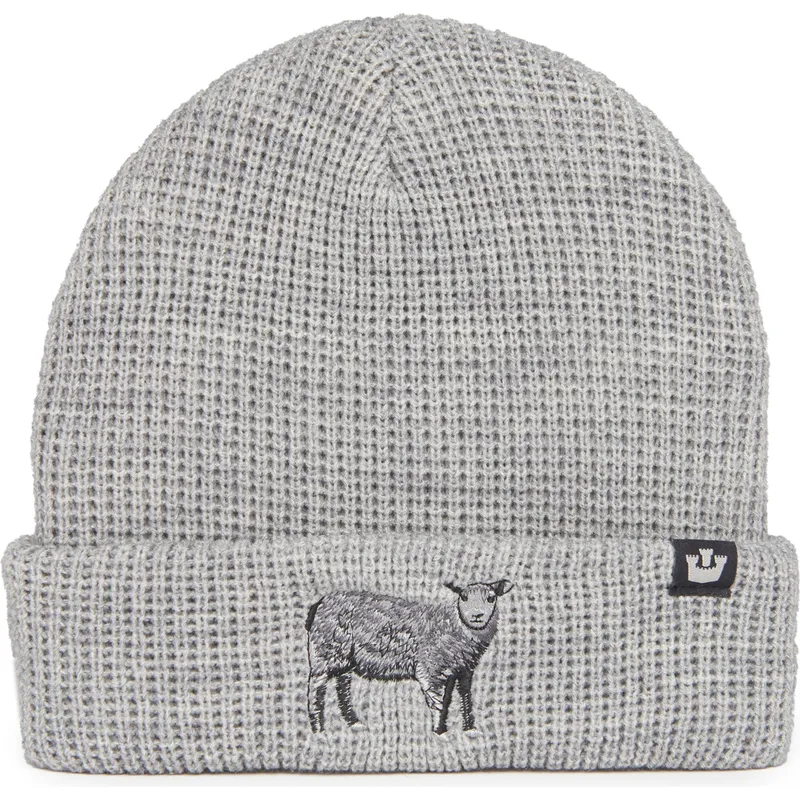 caciuli-gri-ribbed-sheep-classic-knit-the-farm-de-goorin-bros