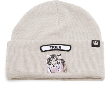 Berretto grigio tigre Soft Rock Tiger Classic Knit The Farm di Goorin Bros.