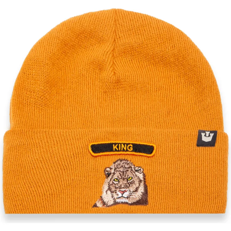 bonnet-jaune-lion-soft-rock-king-classic-knit-the-farm-goorin-bros