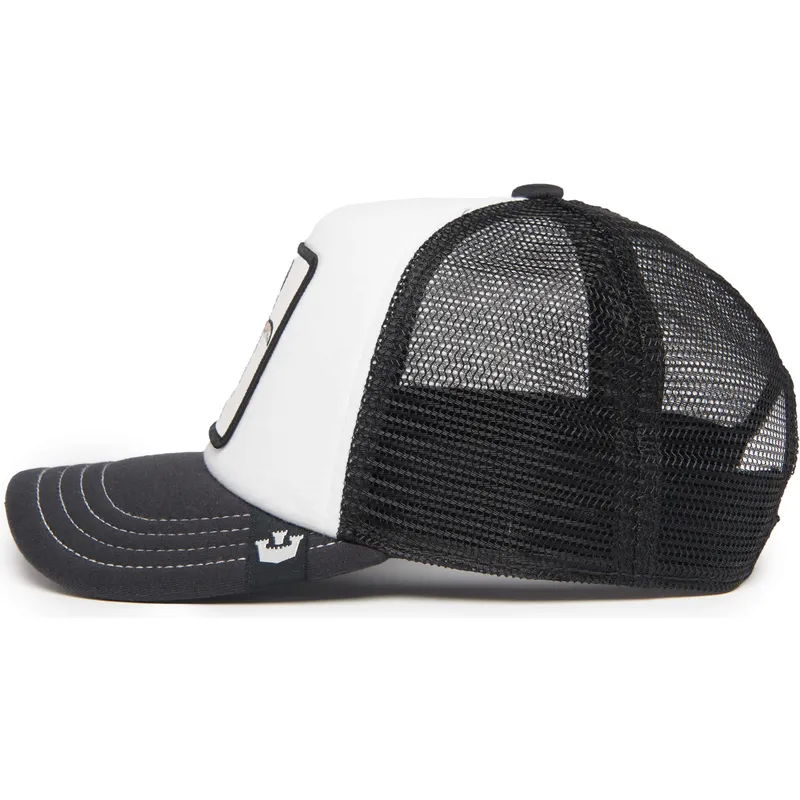 cappellino-trucker-bianco-e-nero-per-bambino-pinguino-cool-tuxie-the-farm-di-goorin-bros