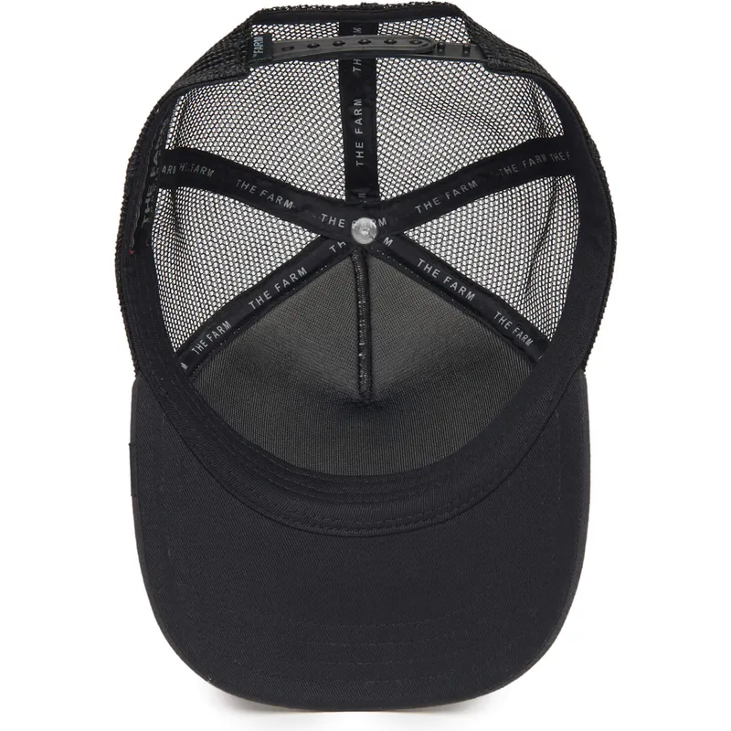 epci-curbata-negru-snapback-pentru-copii-cool-tuxie-the-farm-de-goorin-bros