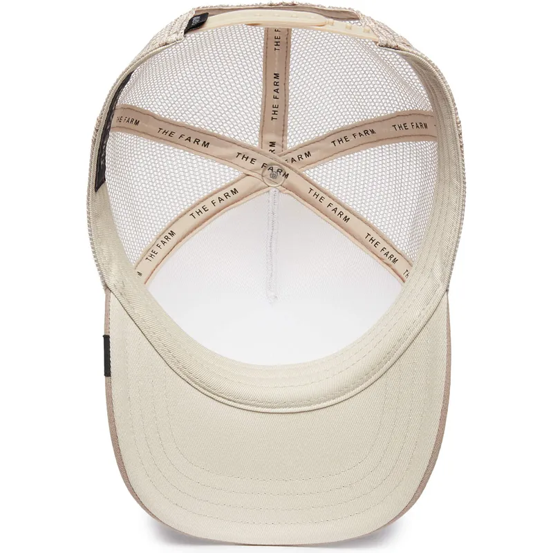 epci-curbata-bej-snapback-pentru-copii-curious-what-s-that-the-farm-de-goorin-bros