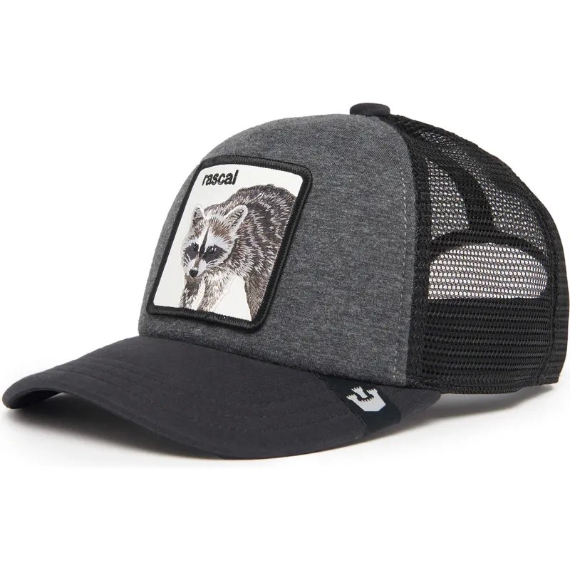 epci-curbata-gri-snapback-pentru-copii-rascal-racacoonie-the-farm-de-goorin-bros