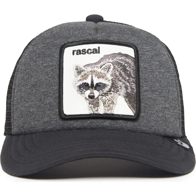 epci-curbata-gri-snapback-pentru-copii-rascal-racacoonie-the-farm-de-goorin-bros