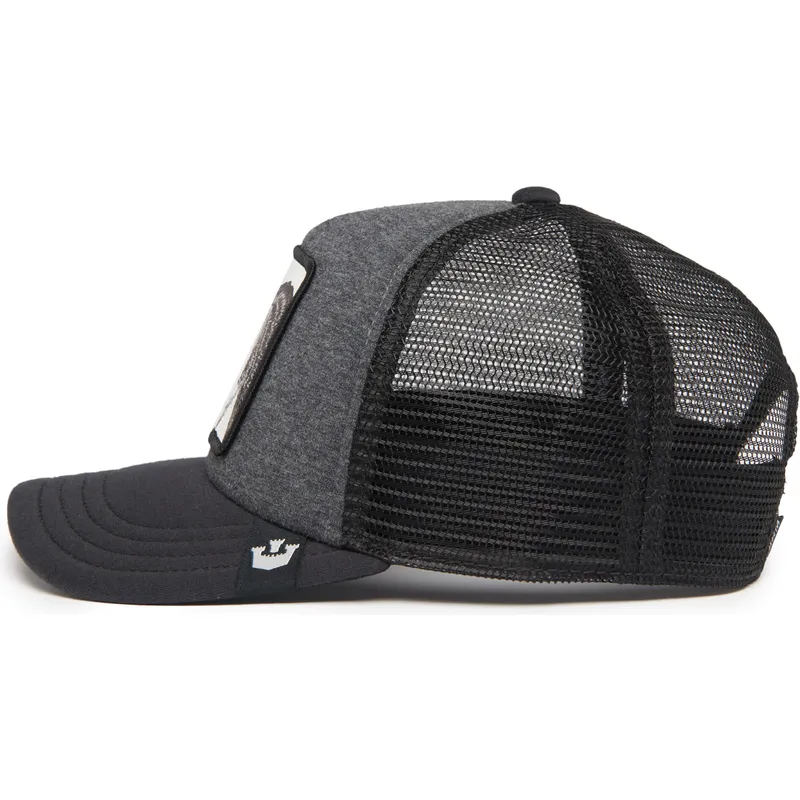 epci-curbata-gri-snapback-pentru-copii-rascal-racacoonie-the-farm-de-goorin-bros