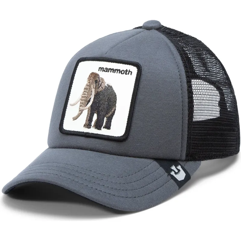 epci-curbata-gri-snapback-pentru-copii-mammoth-fuzzy-trunk-extinct-the-farm-de-goorin-bros