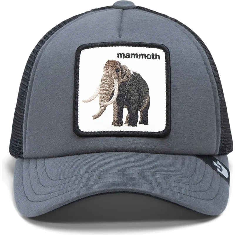 epci-curbata-gri-snapback-pentru-copii-mammoth-fuzzy-trunk-extinct-the-farm-de-goorin-bros