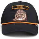 epci-curbata-negru-snapback-king-gb2-lion-the-rocker-the-farm-de-goorin-bros