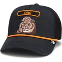 epci-curbata-negru-snapback-king-gb2-lion-the-rocker-the-farm-de-goorin-bros