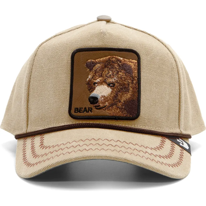 epci-curbata-maro-snapback-bear-bare-duck-canvas-the-farm-de-goorin-bros epci-curbata-maro-snapback-bear-bare-duck-canvas-the-farm-de-goorin-bros