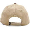 epci-curbata-maro-snapback-bear-bare-duck-canvas-the-farm-de-goorin-bros