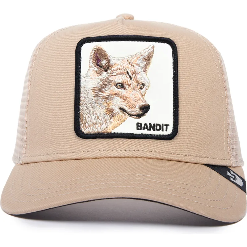 cappellino-trucker-marrone-chiaro-coyote-the-bandit-coyote-the-farm-di-goorin-bros