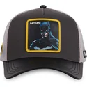 capslab-batman-rev-dc-comics-schwarze-und-graue-trucker-kappe