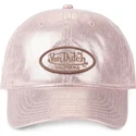 gorra-curva-rosa-ajustable-pin-de-von-dutch