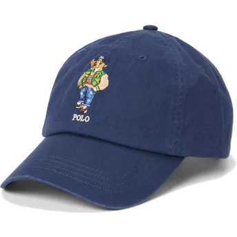 Gorra curva azul marino ajustable Polo Bear Twill de Polo Ralph Lauren