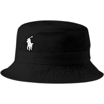 Chapeau seau noir Loft Polo Ralph Lauren