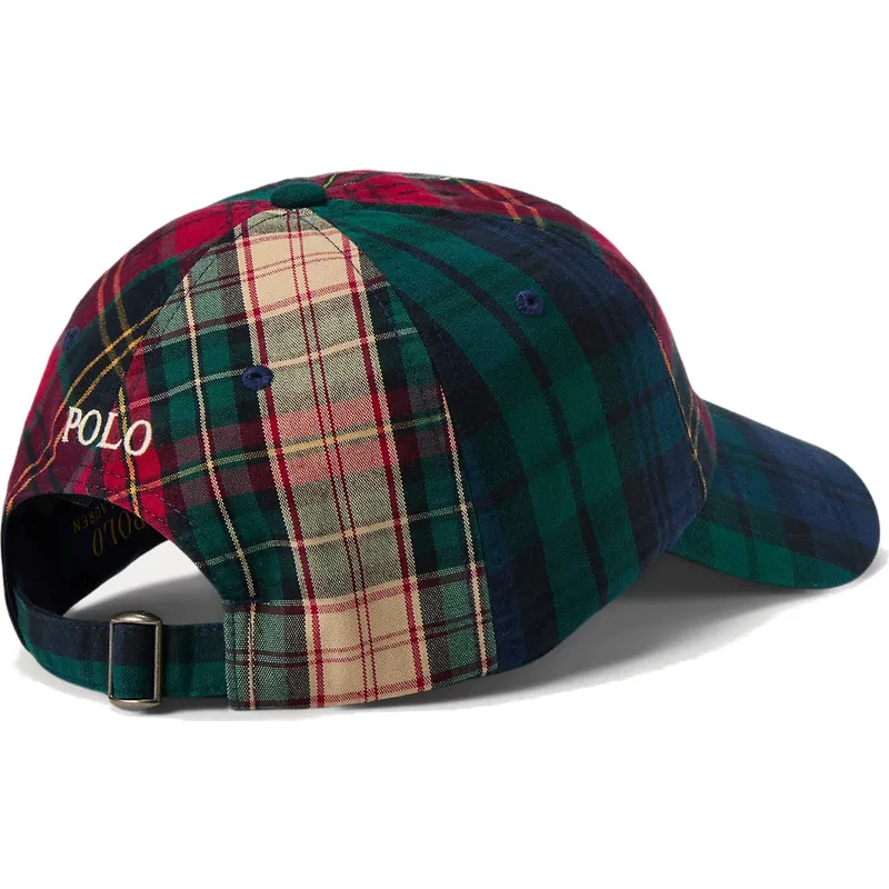 epci-curbata-papagal-reglabila-classic-sport-plaid-de-polo-ralph-lauren