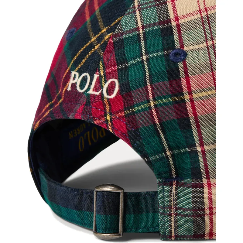 epci-curbata-papagal-reglabila-classic-sport-plaid-de-polo-ralph-lauren