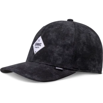 Djinns Curved Brim TrueFit Changer Black Snapback Cap