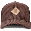 epci-curbata-maro-snapback-hft-waffle-cord-de-djinns
