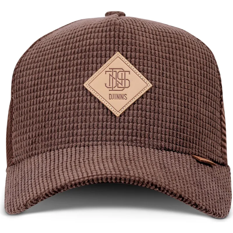 epci-curbata-maro-snapback-hft-waffle-cord-de-djinns