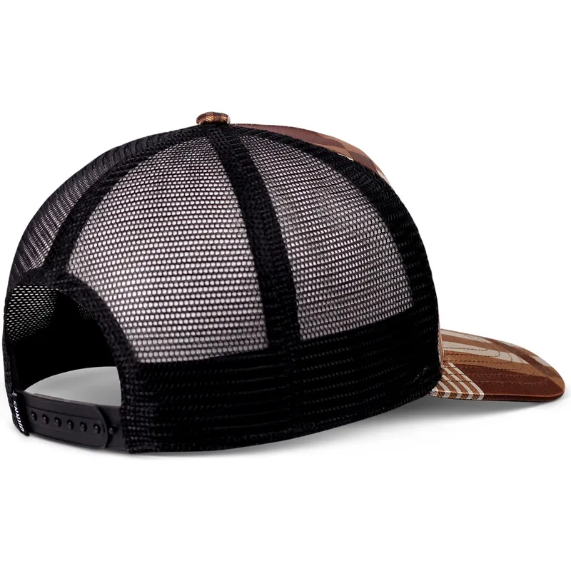 epci-curbata-maro-snapback-hft-shiny-check-de-djinns