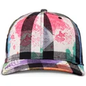 cappellino-snapback-multicolore-a-visiera-curva-truefit-dirty-check-di-djinns