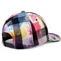 cappellino-snapback-multicolore-a-visiera-curva-truefit-dirty-check-di-djinns