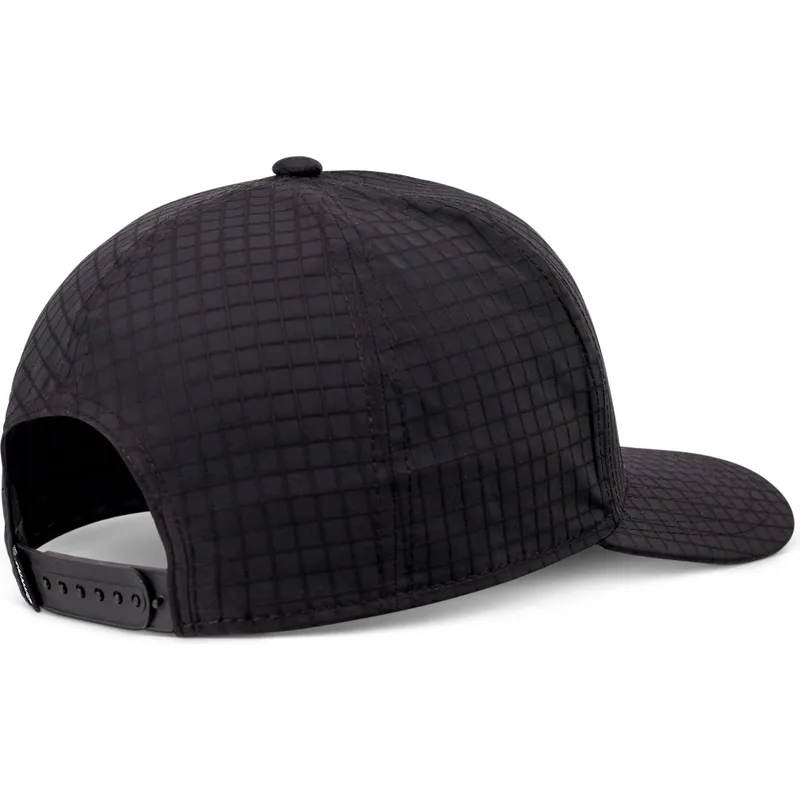 schwarze-snapback-cap-mit-gebogenem-schirm-sunday-coffee-ripstop-von-djinns