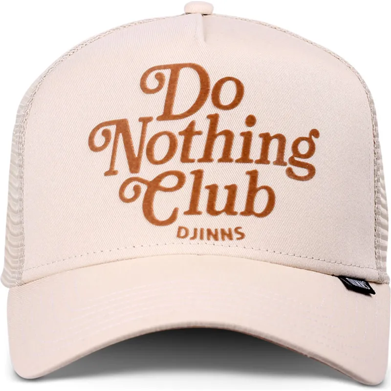 beige-trucker-keps-do-nothing-club-hft-dnc-30th-fran-djinns