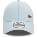 new-era-curved-brim-9forty-pin-light-blue-adjustable-cap