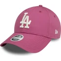 epci-curbata-roz-reglabila-9forty-league-essential-de-los-angeles-dodgers-mlb-de-new-era