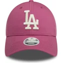 gorra-curva-rosa-ajustable-para-mujer-9forty-league-essential-de-los-angeles-dodgers-mlb-de-new-era