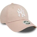 justerbar-rosa-bojd-keps-for-dam-9forty-glitter-fran-new-york-yankees-mlb-av-new-era