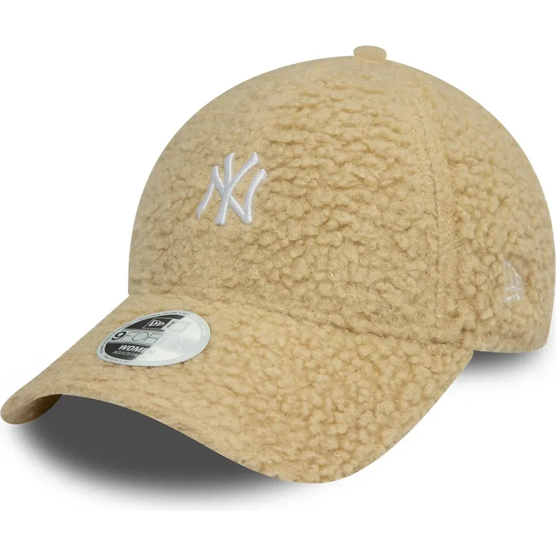 bojd-beige-justerbar-keps-for-dam-9forty-borg-fran-new-york-yankees-mlb-av-new-era