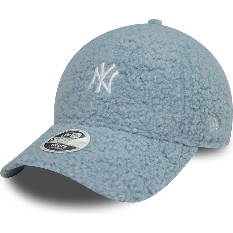 verstellbare-hellblaue-damen-kappe-9forty-borg-der-new-york-yankees-mlb-von-new-era