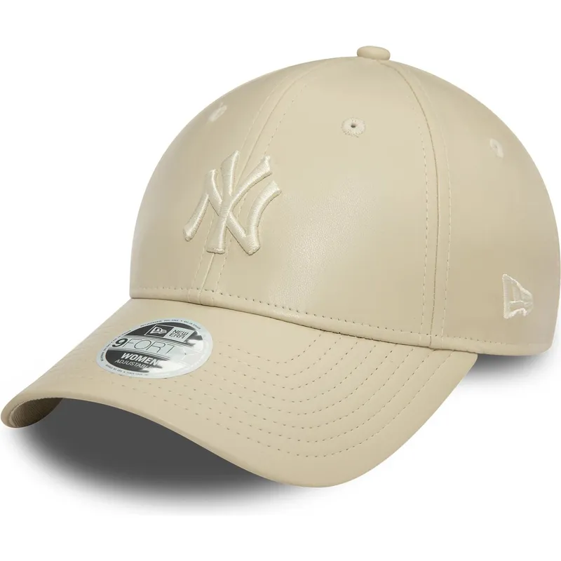 epci-curbata-bej-reglabila-9forty-midi-pu-de-new-york-yankees-mlb-de-new-era